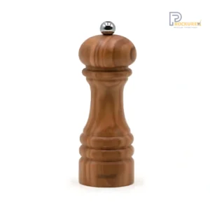 Bisetti Imperia Pepper Mill 16.5 cm (Olive Wood) | Elegant & Compact