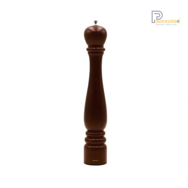 Bisetti Roma Series Pepper Mill 53 cm (Walnut Wood Finishing) | Elegant Statement Piece