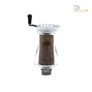 Bisetti Pesaro Pepper Mill 17.5 cm (Acrylic) | Lightweight & Sleek