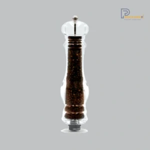 Bisetti Milano Pepper Mill 32 cm (Acrylic Round) | Tall & Polished