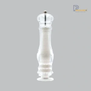 Bisetti Milano Salt Mill 32 cm (Acrylic Round) | Tall & Polished