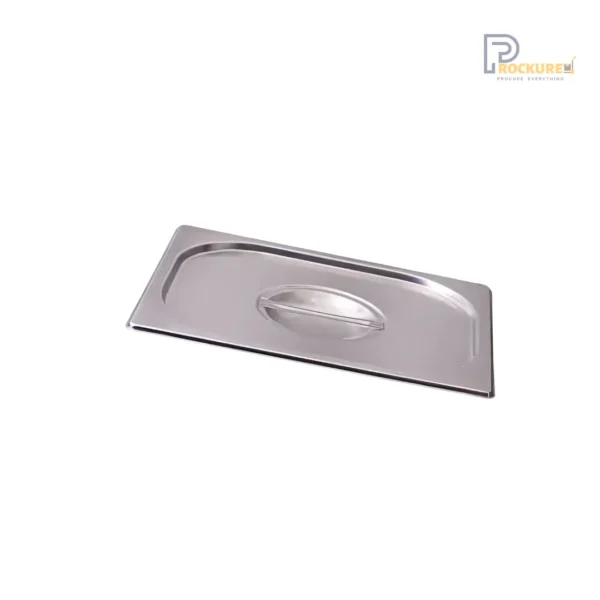 Stainless Steel GN Pan Lid 1/2 – 325x265 mm – 304 Grade